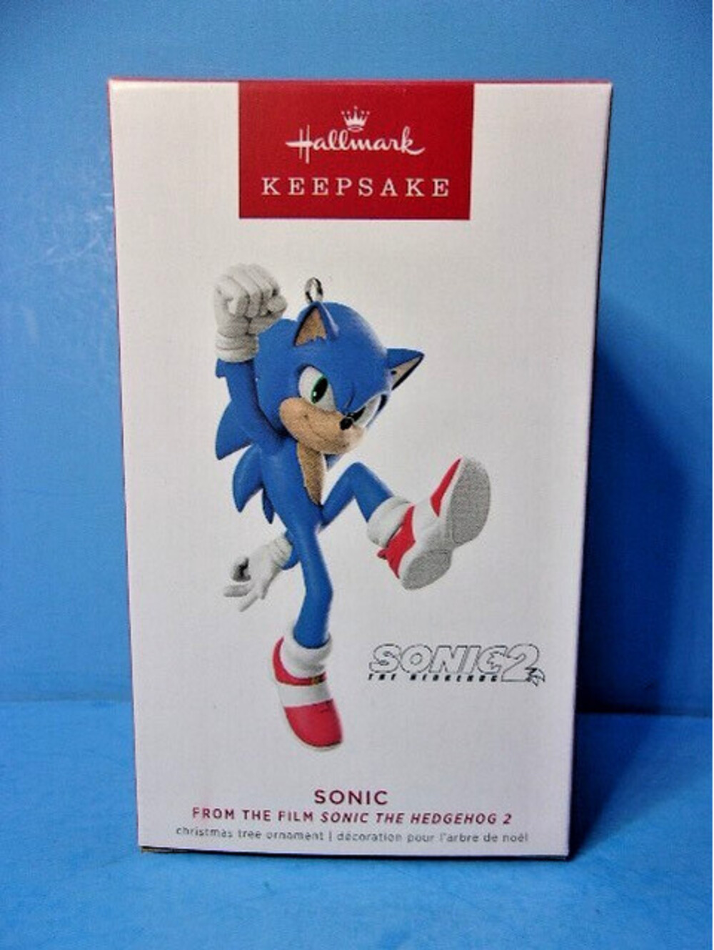 Hallmark 2022 SONIC the Hedgehog 2 Movie Video Game Keepsake Ornament New in Box